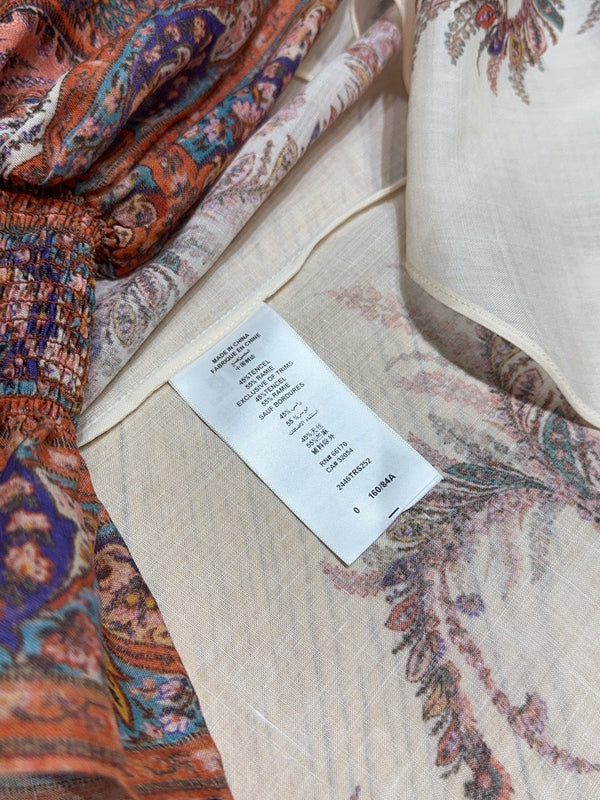 Zimmermann Blouse 25 Linen Silk 028