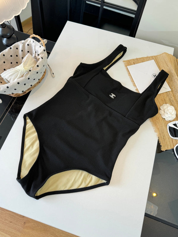 Chanel Bikini Black Cotton 185840