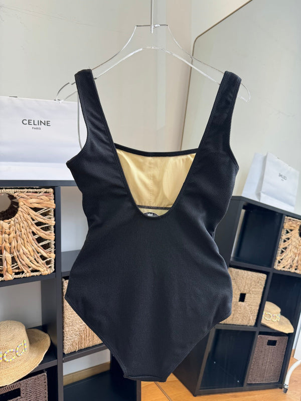 Chanel Bikini Black Cotton 185840