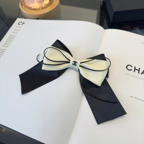CC 26s Black White Bow Hair 275570