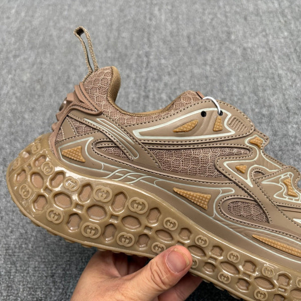 GG Men's 25 Cub3d Sneaker Brown Mesh 721095