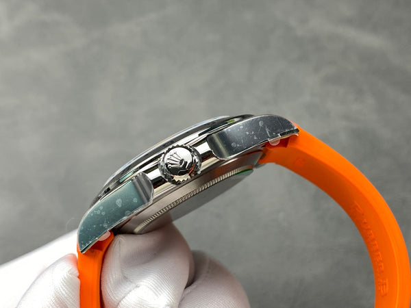 Rolex Explorer II 42mm Orange Silver White Dial