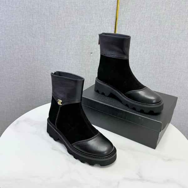 CC 26s Ankle Boots Suede Leather 167787