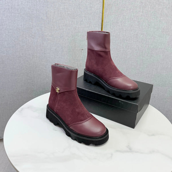 CC 26s Ankle Boots Suede Leather 167787