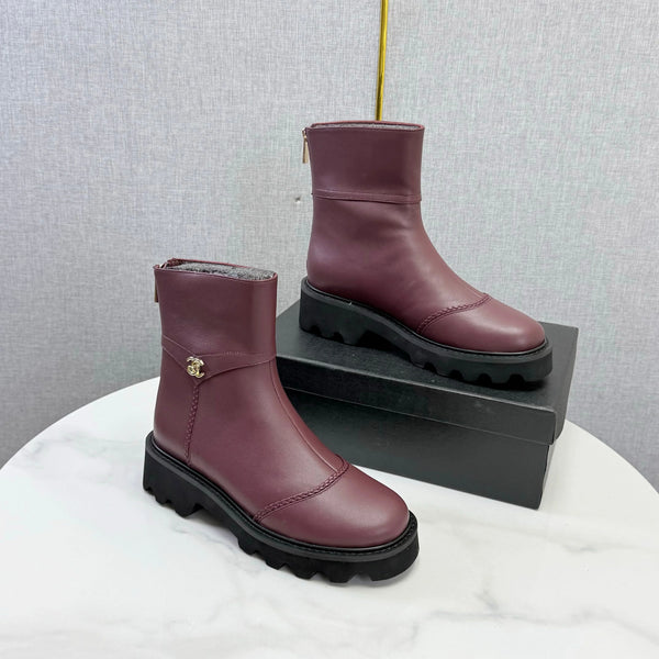 CC 26s Ankle Boots Suede Leather 167787