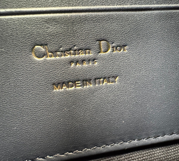 CD 30 Montaigne Dea Pouch 26cm Blue Jacquard 258619