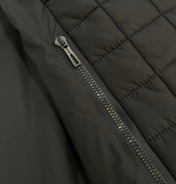 HM 25 Long Coat Blue Black Polyester 264290