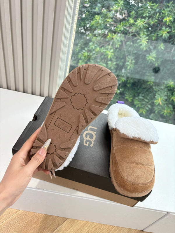 UGG Australian Shepherd Theia Warm Brown Wool Suede 525934