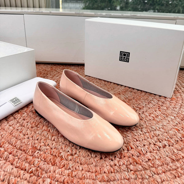 Totem Ballerinas Light Pink Glossy Leather 760432