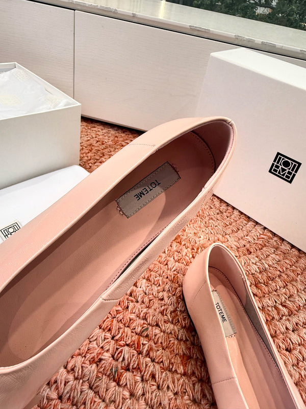 Totem Ballerinas Light Pink Glossy Leather 760432