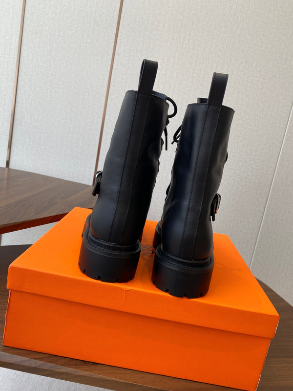 HM 25s Classic Boots Black Cowhide 422588