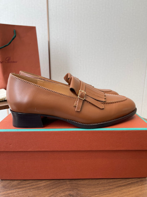 Mocassins LP 26SS Cuir d'agneau marron 579619