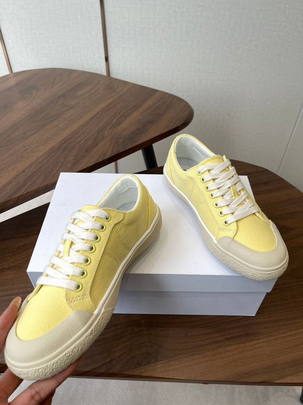 CL Alan Sneakers Light Yellow Canvas Rubber 790668