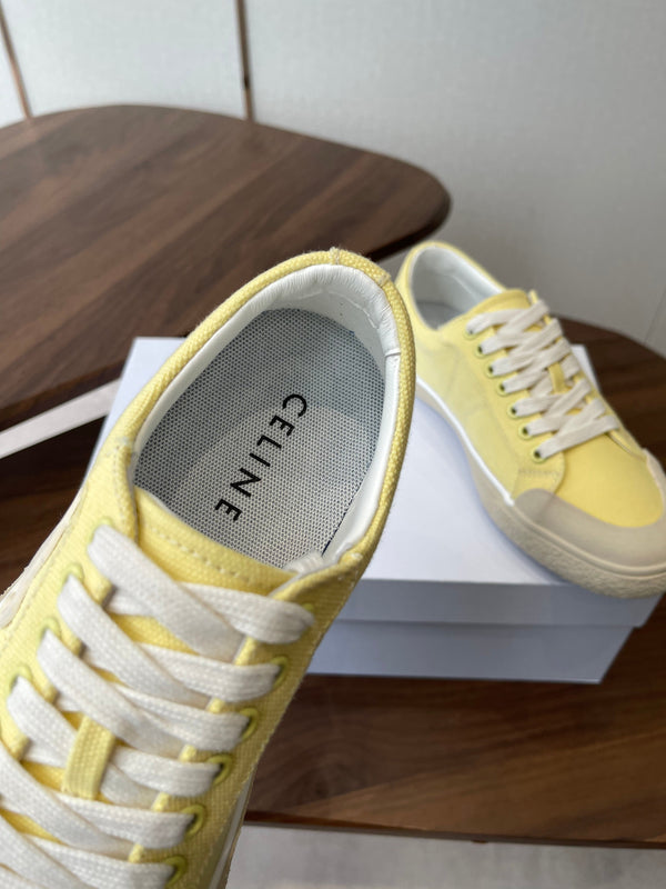 CL Alan Sneakers Light Yellow Canvas Rubber 790668