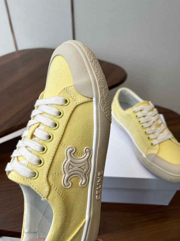 CL Alan Sneakers Light Yellow Canvas Rubber 790668