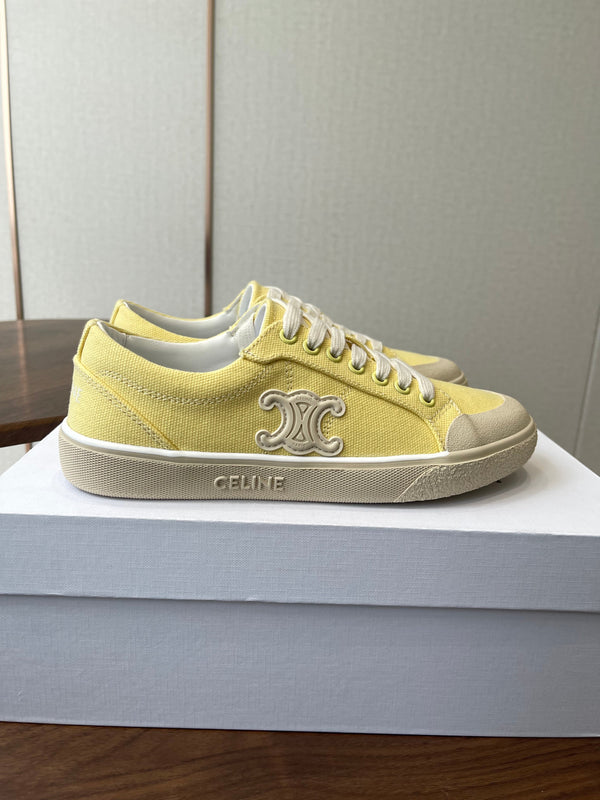 CL Alan Sneakers Light Yellow Canvas Rubber 790668