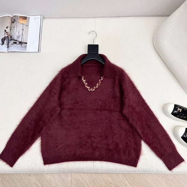 Chanel Pull en laine col V 2025 318835