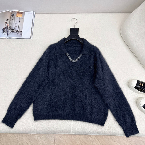 Chanel Pull en laine col V 2025 318835