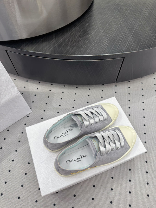 Dior Lucky Sneaker Grey Suede 618072