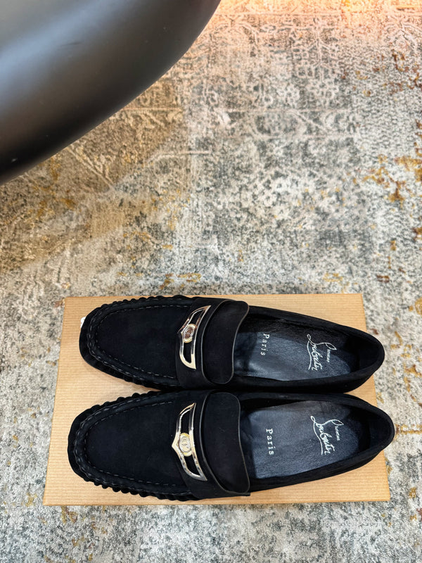 CL Mocallista Loafers Black Suede 637428