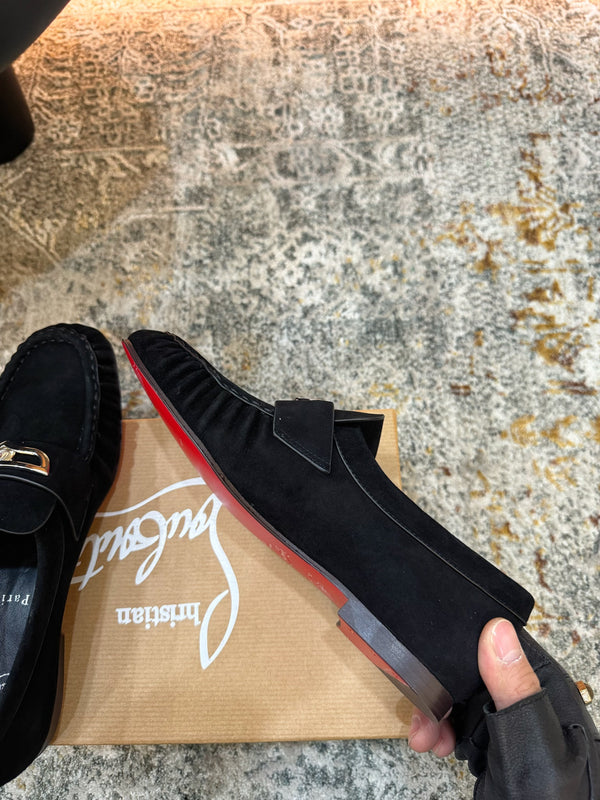 CL Mocallista Loafers Black Suede 637428