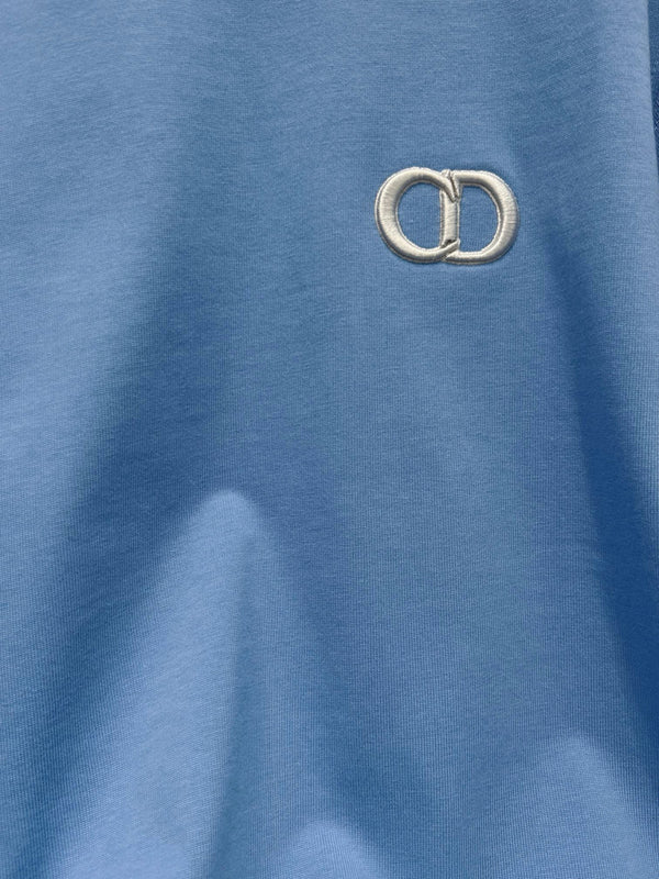 CD 25 T-shirt Blue Cotton
