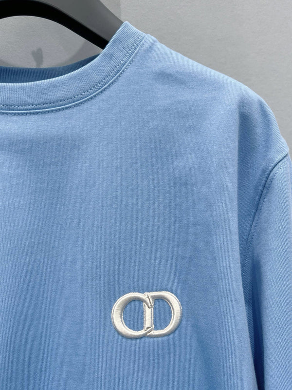 CD 25 T-shirt Blue Cotton