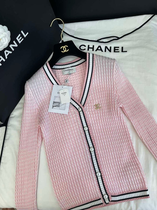 Cardigan en V CC 25 Laine Tencel Nylon