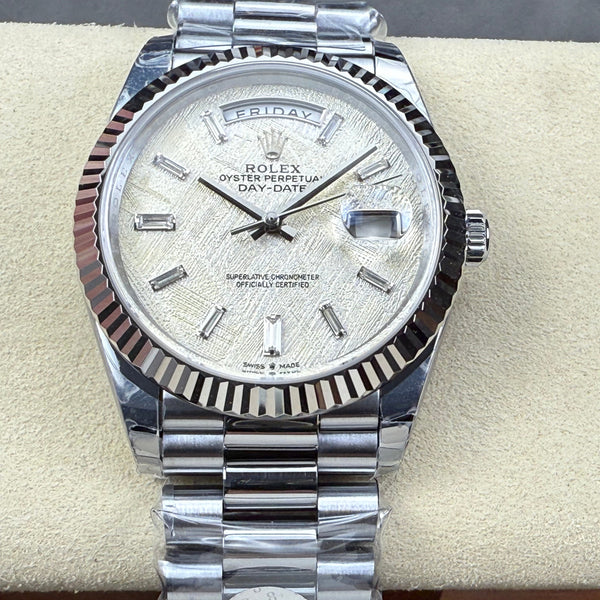 Rolex Day-Date 40mm Argento Oro