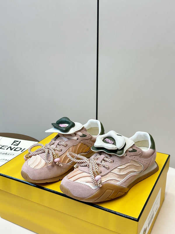 FF Wave Pulse Light Pink Fabric Suede 862619
