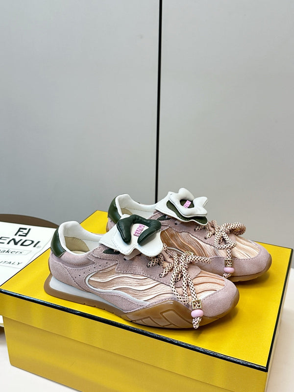 FF Wave Pulse Light Pink Fabric Suede 862619
