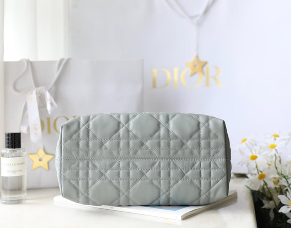 CD Toujours Bag 28.5 Light Blue Calfskin