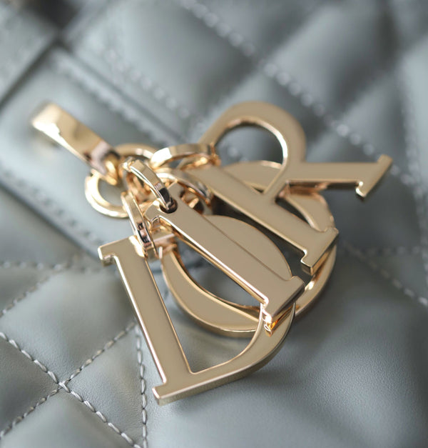 CD Toujours Bag 28.5 Light Blue Calfskin