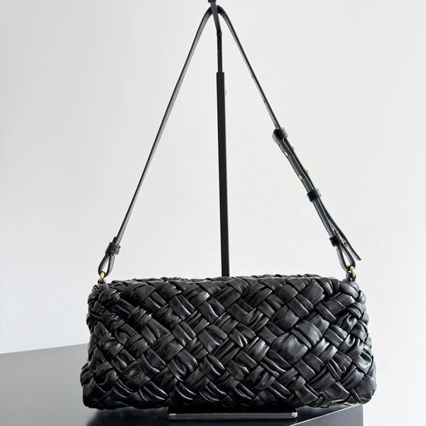 BV Kalimero chacha Bag 28.5cm Black Leather