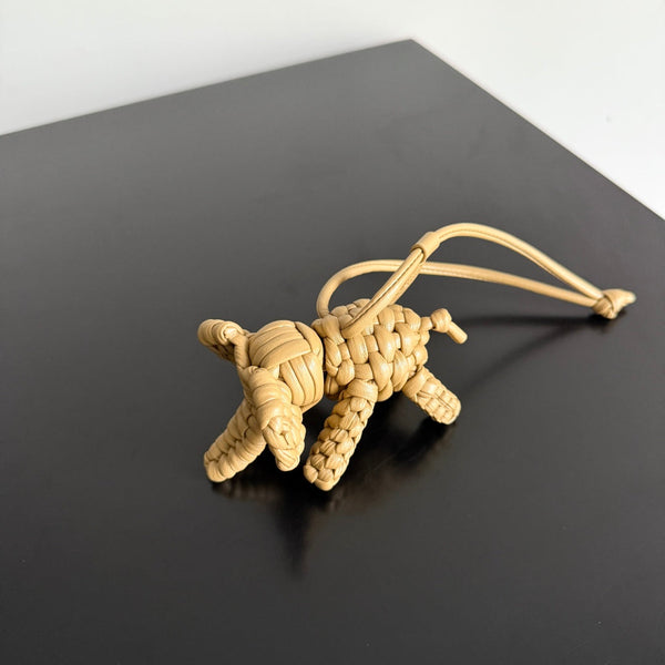 BV 25 Elephant Charm Beige leather