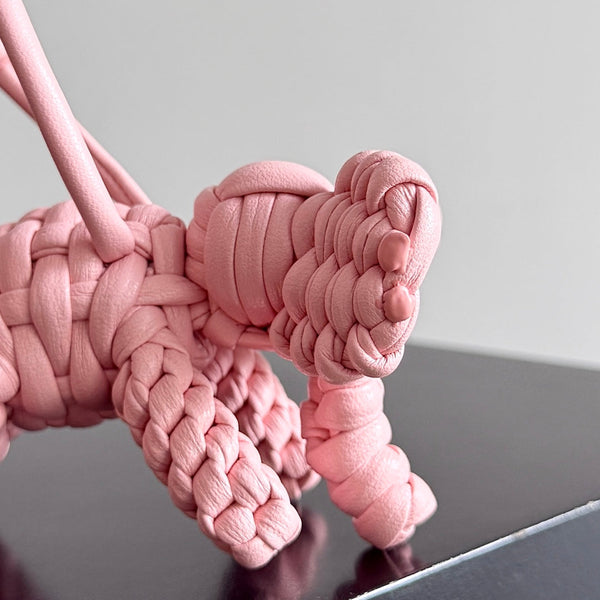 BV 25 Elephant Charm Pink leather