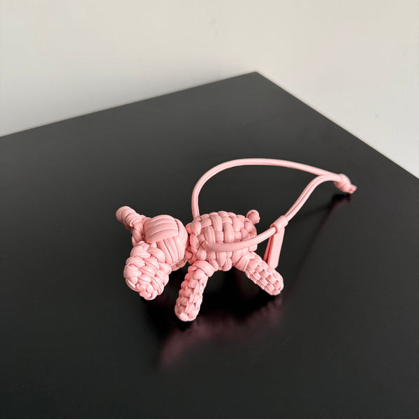 BV 25 Elephant Charm Pink leather
