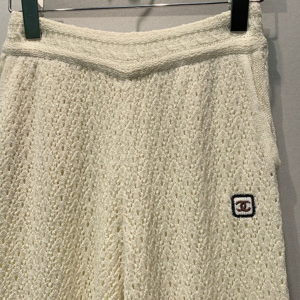 CC 26s Coco Beach Knit Wide-Leg Pants 395869