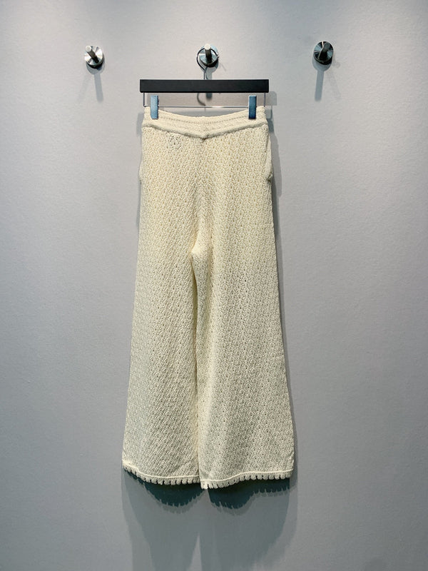 CC 26s Coco Beach Knit Wide-Leg Pants 395869