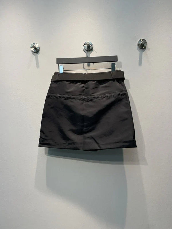 Prad 2026 Mini Skirt Black Polyester 395935