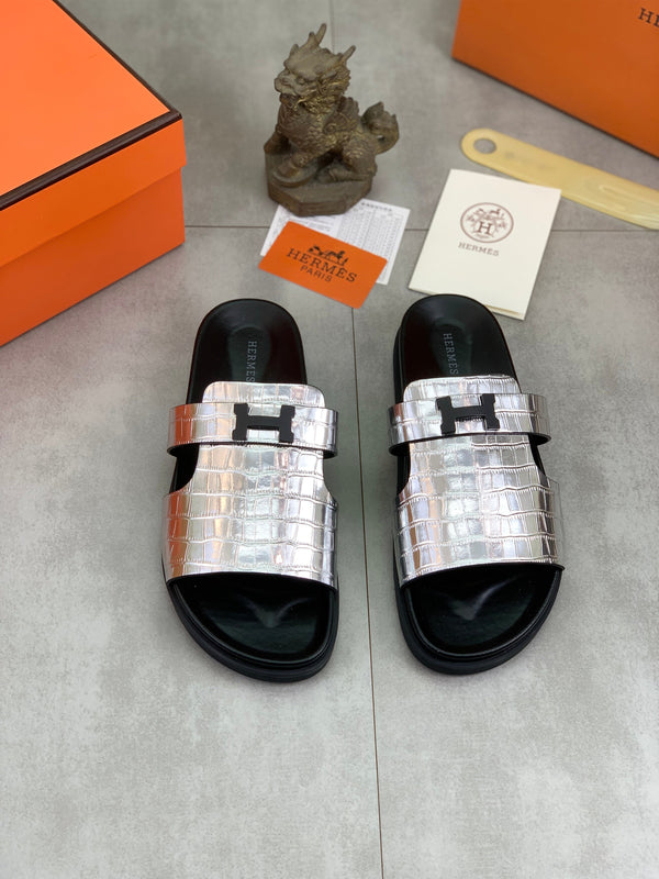 HM Men's Slide Sliver Cowhide 616264