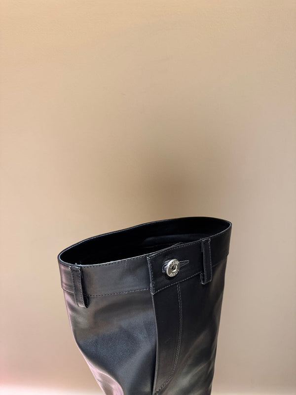 Loewe Toy Over Boots Black Leather 524994