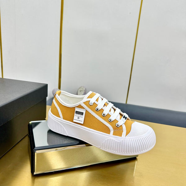 CC 26s Platform Sneakers Orange Canvas 832621