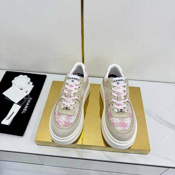 CC 25 Platform Sneaker Pink Nude Cowhide 312953