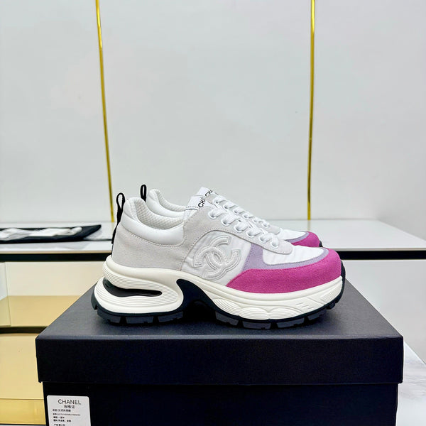 CC 25 Sneaker White Pink Cowhide 331172