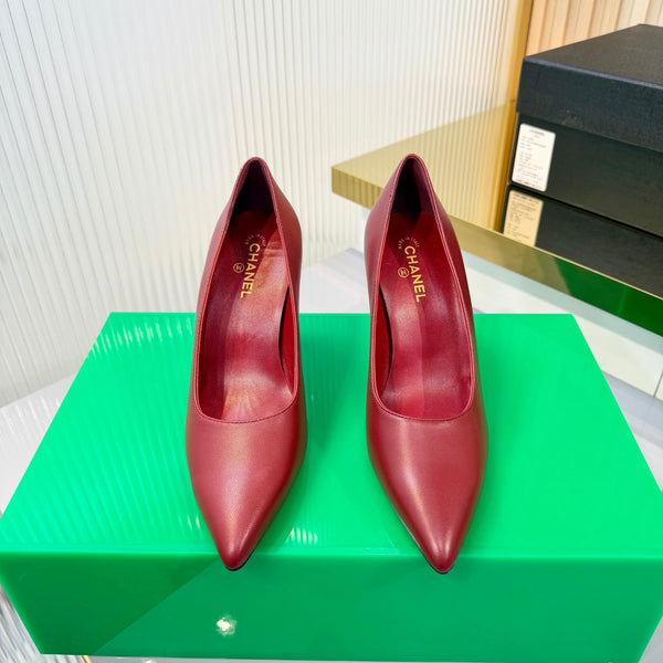 CC 26s Pumps 8.5cm Burgundy Lambskin 924310