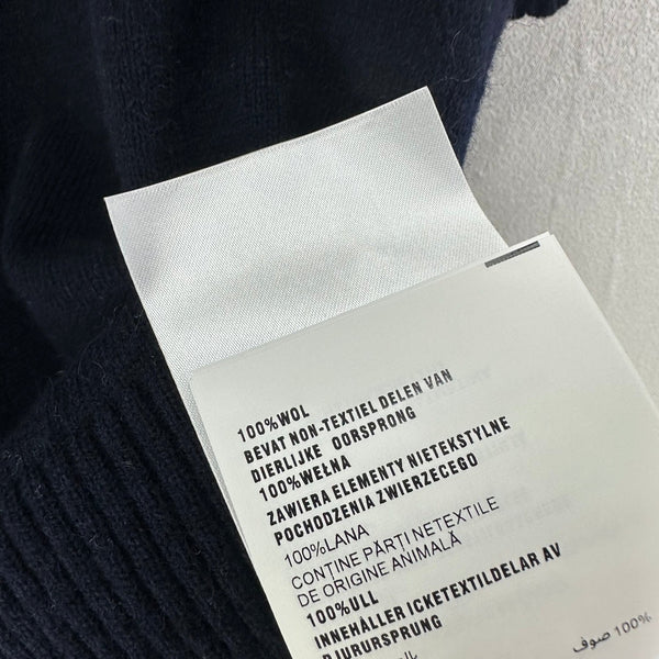 T-shirt à manches courtes Miumiu 2026 Cachemire Bleu foncé 349058