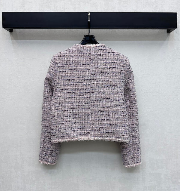 Veste Classique Chanel en Tweed Rose 341921