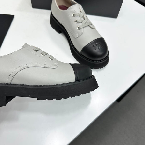 CC 26s Derby Loafer Black Grey Cowhide 925711