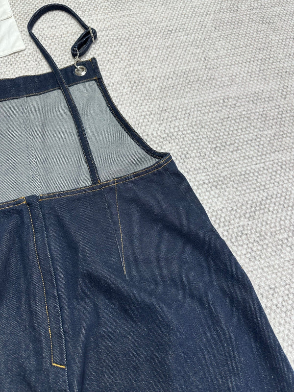 CC 25 Overalls Blue Denim Cotton